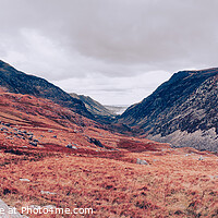 Buy canvas prints of Pyg of a Track, Snowdon by Adrian Burgess