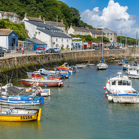 Buy canvas prints of Porthleven Harbour, Cornwall by Adrian Burgess