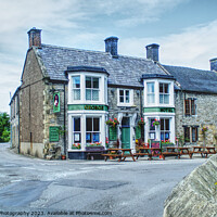 Buy canvas prints of George Hotel Youlgrave by Zenith Photography
