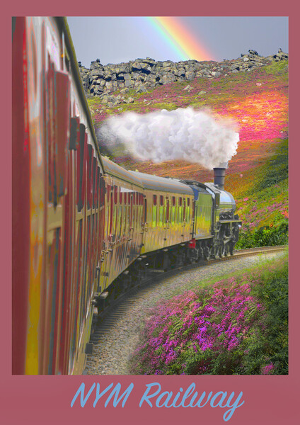 North Yorkshire Moors Railway Picture Board by Zenith Photography