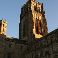 Buy canvas prints of Durham Cathedral Tower by Richard Fairbairn