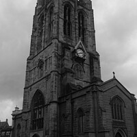 Buy canvas prints of St Nicholas' Cathedral, Newcastle by Richard Fairbairn