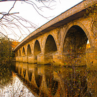 Buy canvas prints of Arched Bridge by Richard Fairbairn