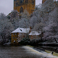 Buy canvas prints of Durham Cathedral Towers by Richard Fairbairn