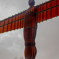 Buy canvas prints of Angel Of The North by Richard Fairbairn