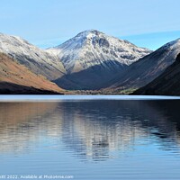 Buy canvas prints of Wasdale in Winter by Nick Unitt