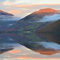 Buy canvas prints of Wasdale at Sunset by Nick Unitt