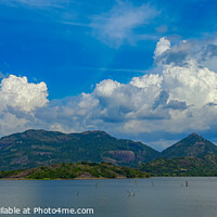 Buy canvas prints of Clouds over the Kandalama waterfront, Sri Lanka. by Asanka Gallege