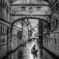 Buy canvas prints of Bridge of Sighs - Between Palace and Prison by Andy Lay