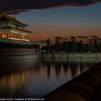 Buy canvas prints of Sunrise at the Forbidden Palace by Peter Morgan