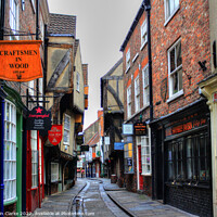 Buy canvas prints of The Shambles York by Robin Clarke