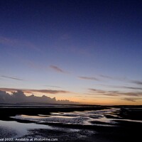 Buy canvas prints of Camber Sands sunset by Julie Atwal