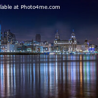Buy canvas prints of Liverpool waterfront by Cristina Pascu-Tulbure