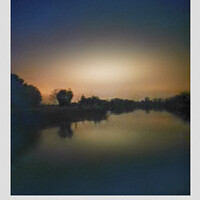 Buy canvas prints of Lagoon Mist by Cristina Pascu-Tulbure