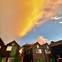 Buy canvas prints of Whitstable Huts  by Debra Gainey