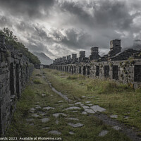 Buy canvas prints of Old Miners Cottages by Neil Edwards