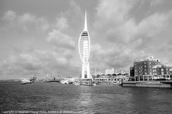 Spinnaker Tower Portsmouth Picture Board by Stephen Young