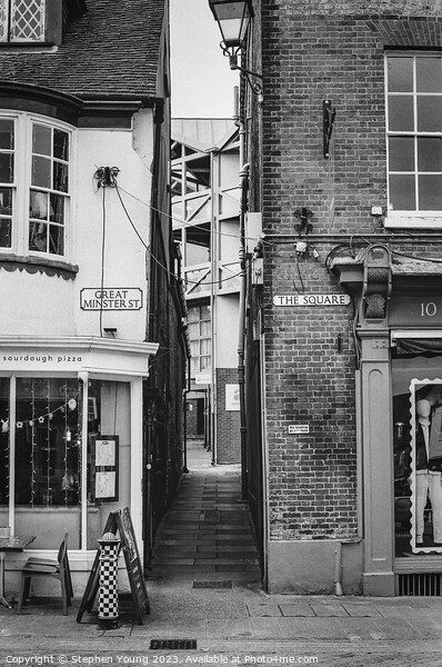 Winchester Street on 35mm Film 2023. Picture Board by Stephen Young