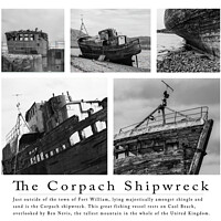 Buy canvas prints of The Corpach Shipwreck, Fort William, Scotland by Stephen Young