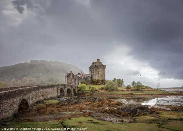 Eilean Donan Castle Picture Board by Stephen Young