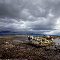 Buy canvas prints of Old Boat on Loch Eil, Fort William, Scotland by Stephen Young