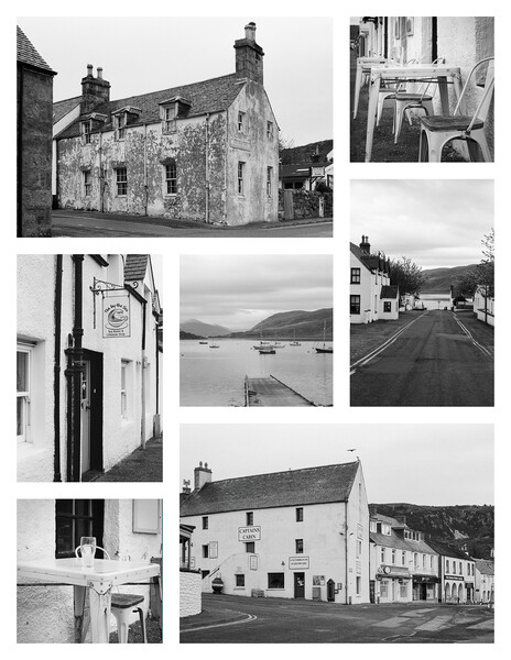 Ullapool Scotland 7 Image Set Picture Board by Stephen Young