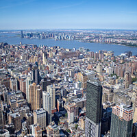 Buy canvas prints of The Iconic NYC Skyline on a Clear Day by Stephen Young