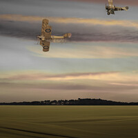 Buy canvas prints of Vintage Aircraft of a Bygone Era by Stephen Young