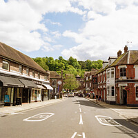 Buy canvas prints of Winchester City Streets by Stephen Young
