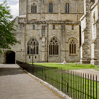 Buy canvas prints of Winchester Cathedral Architecture by Stephen Young
