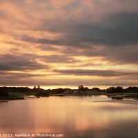 Buy canvas prints of Legacy Skies: Sunset Over Greenham Common by Stephen Young