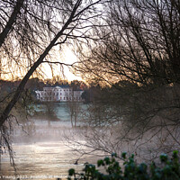 Buy canvas prints of Dawn on the River Kennet by Stephen Young