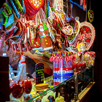 Buy canvas prints of Christmas Market Candy by Stephen Young