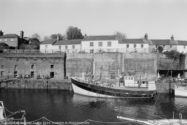 Charlestown Harbour, Cornwall, UK Picture Board by Stephen Young