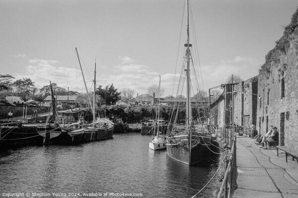 Charlestown, Cornwall, UK Picture Board by Stephen Young