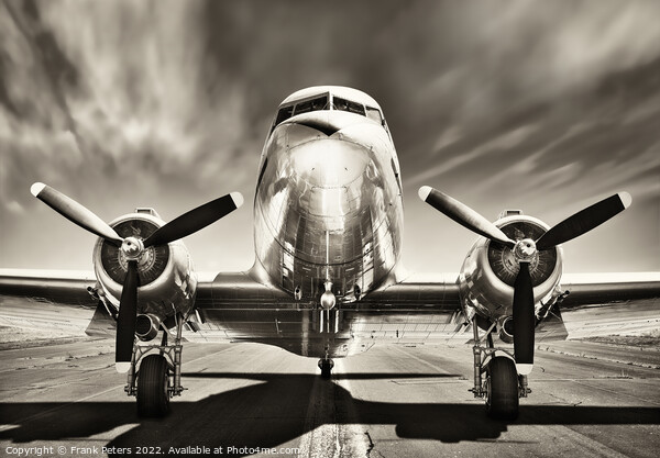 douglas DC3 Picture Board by Frank Peters