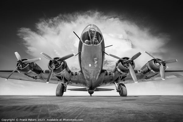 the flying fortress Picture Board by Frank Peters
