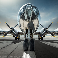 Buy canvas prints of the superfortress B29 by Frank Peters