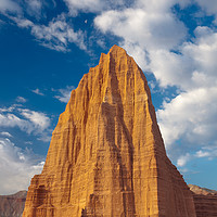 Buy canvas prints of Temple of the Sun, Cathedral Valley by David Roossien