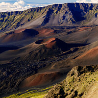 Buy canvas prints of Aerial summit view of Haleakala Volcano Maui  Hawaii by Spotmatik 