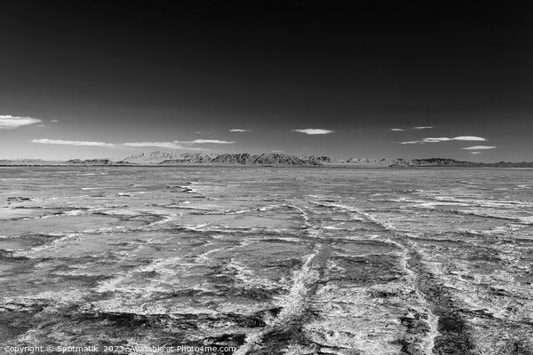 Salton Sea dried up salt lake California America Picture Board by Spotmatik 