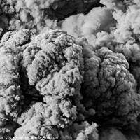 Buy canvas prints of Mount Bromo volcano activity ash cloud Indonesia by Spotmatik 