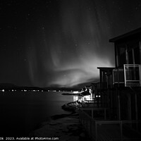 Buy canvas prints of Aurora Borealis in night sky Arctic Circle Norway by Spotmatik 