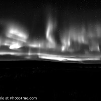 Buy canvas prints of Panorama view of Aurora Borealis Northern lights  by Spotmatik 