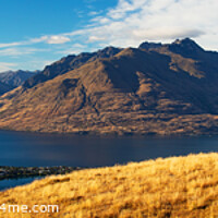 Buy canvas prints of Panoramic Landscape view The Remarkables New Zealand by Spotmatik 
