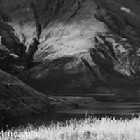 Buy canvas prints of Panoramic adventure couple on vacation hiking trip South Island by Spotmatik 