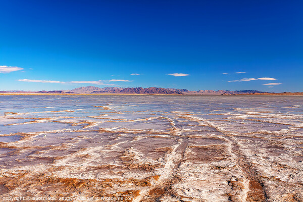 Salton Sea dried up salt lake California America Picture Board by Spotmatik 