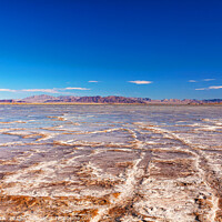 Buy canvas prints of Salton Sea dried up salt lake California America by Spotmatik 