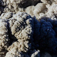 Buy canvas prints of Mount Bromo volcano activity ash cloud Indonesia by Spotmatik 