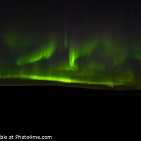Buy canvas prints of Aerial Panorama view of the Aurora Borealis Iceland  by Spotmatik 